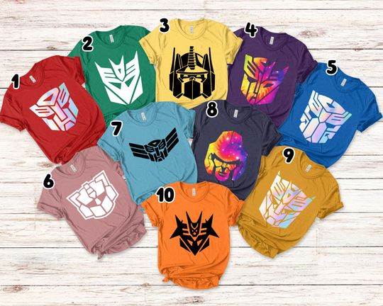 Custom Transformer Birthday Shirt, Trans4mer Shirt, Auto Bots Family Matching Birthday Shirts, Birthday boy Shirt, Transformer