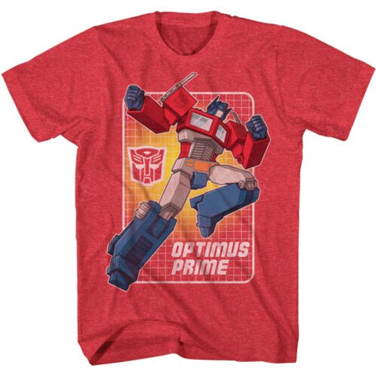 Transformers Autobots Optimus Prime Highlight Officially Licensed Adult T-Shirt