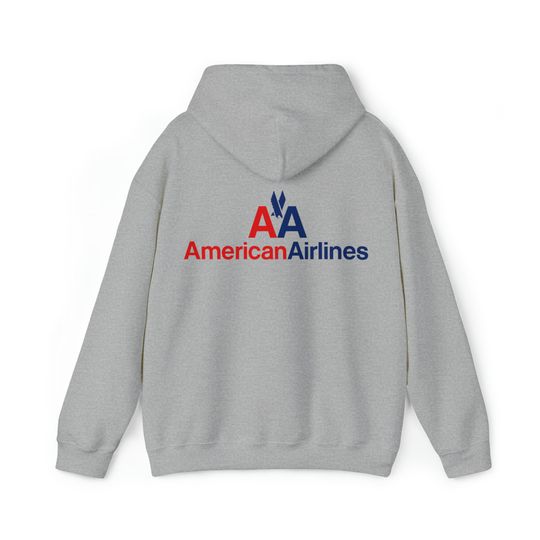 American Airlines Unisex Heavy Blend Hooded Sweatshirt