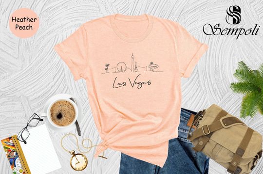 Las Vegas Shirt, Las Vegas Gift, Las Vegas Vacation Shirt, Las Vegas Skyline, Las Vegas Graphic Shirt, Gift From Las Vegas, Gift For Her