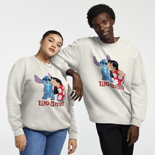 Lili Kissing Stitch Disney Sweatshirt