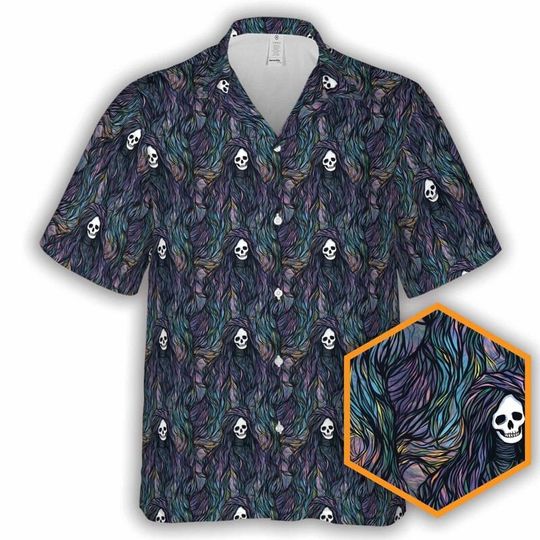 Wraith | DnD Button-Up Hawaiian Shirt
