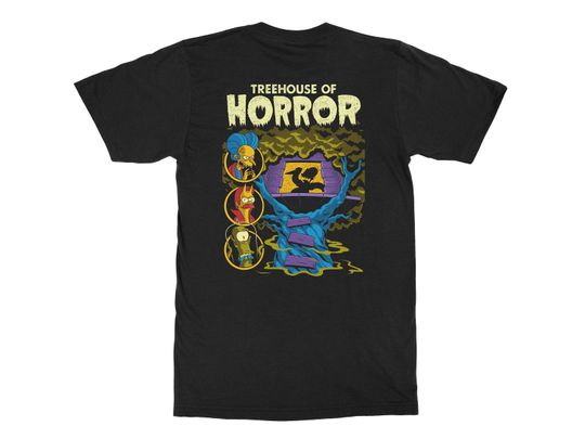Treehouse Of Horror Double-Sided Short-Sleeve Unisex T-Shirt