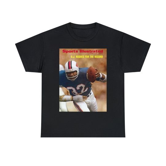 O.J. Simpson Buffalo Bills football Sports Illustrated Shirt