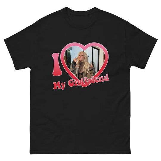 I Love My Girlfriend Renee Rapp Unisex Tee, Unisex T-Shirt, Gift for Women and Men, Funny Meme T-Shirt, Trending T-Shirt