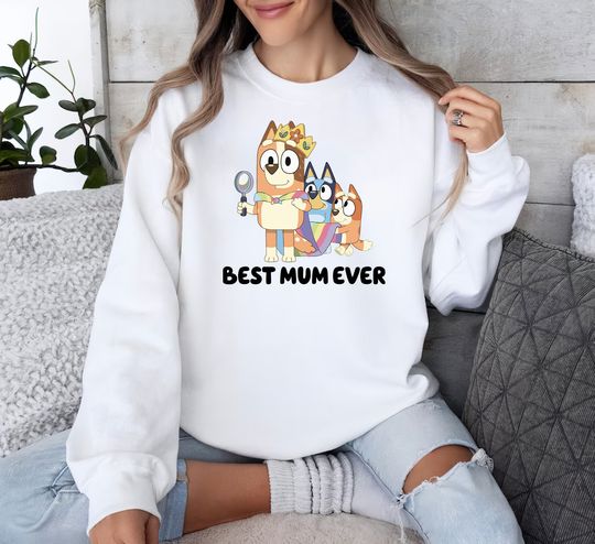BlueyDad Mother's Day Sweatshirt, Gift For Mom