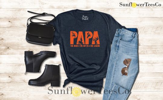 Biker Papa Shirt, Gift For Papa, Dirt Bike Papa Shirt, Gift For Biker Dad, Fathers Day Gift, Dad Dirt Bike Rider Shirt, Motocross Men Gift