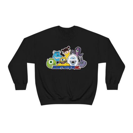 Monsters Inc Sweatshirt, Funny Disney Gift
