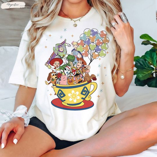 Retro Disney Toy Story Characters T-shirt