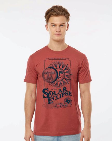 Texas Total Solar Eclipse T-shirt 2024, Great American Eclipse  Watch Shirt for Austin, San Antonio, Dallas Texas