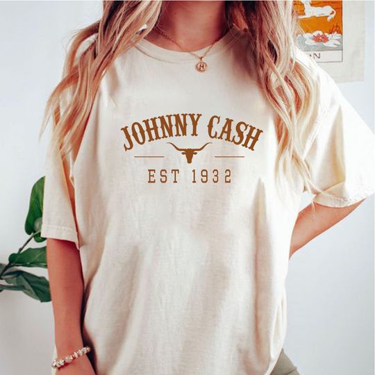 Johnny Cash Unisex T-Shirt, Gift for Fans