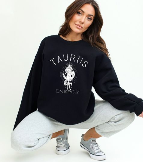 Taurus Sweatshirt, Zodiac Sweatshirt Taurus