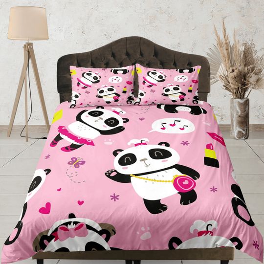 Pretty Panda Bedding Set, Animal Bedding Set
