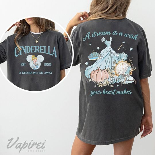 Disney Cinde Princess Double Sided Shirt