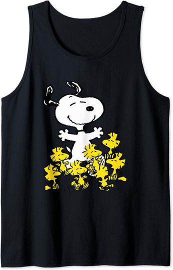 Peanuts - Snoopy Woodstock Party Dance Tank Top