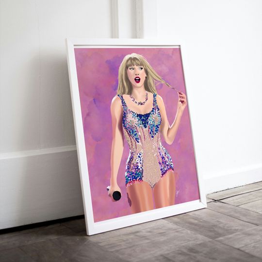 Eras Tour Hand Drawn Poster| Taylor version Aesthetic Home Decor
