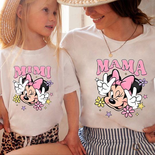 Custom Mouse Mama and Mini Shirt
