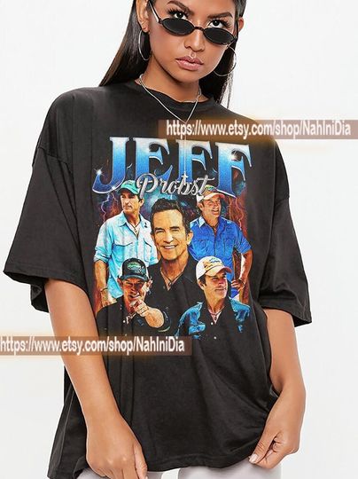 Jeff Probst Vintage Unisex Shirt, Vintage Jeff Probst TShirt