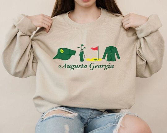 Augusta National Masters Golf Club Inspired Queen Sweatshirt