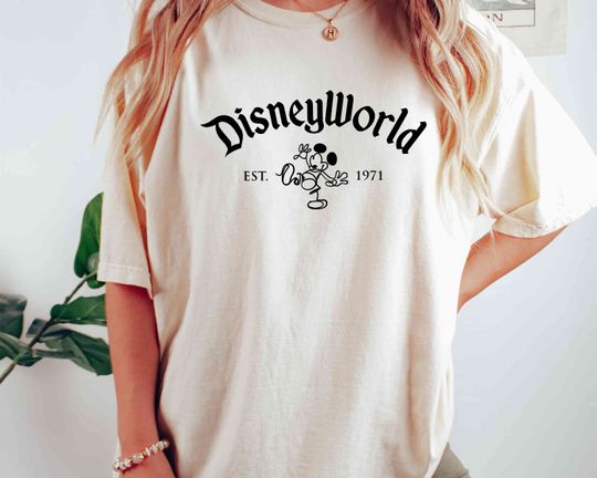 DisneyWorld Est 1971  shirts,Disney 2024 Shirts,Disney couple shirts,Disney Family