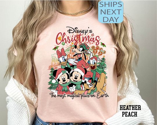 Retro Disney Christmas Shirts, Mickey's Very Merry Christmas Party Shirt