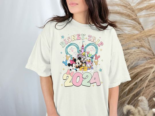 Disneyland Trip 2024 Shirt, Matching Family Shirts, Disneyworld Tee