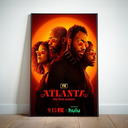 Atlanta TV Show Poster, Art Wall Home Decor