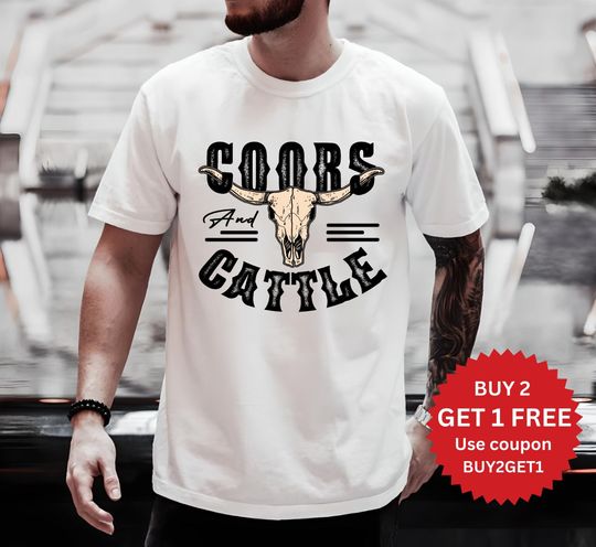 CCOORS and Cattle Tshirt, CCOORS and Cattle Tshirt