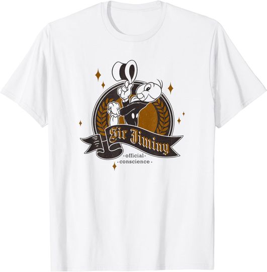 Disney Pinocchio Jiminy Cricket Official Pose T-Shirt