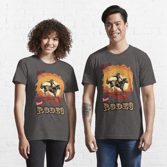 Rodeo CCOORS, Western Cowboy, Vintage Wild West Design Essential T-Shirt