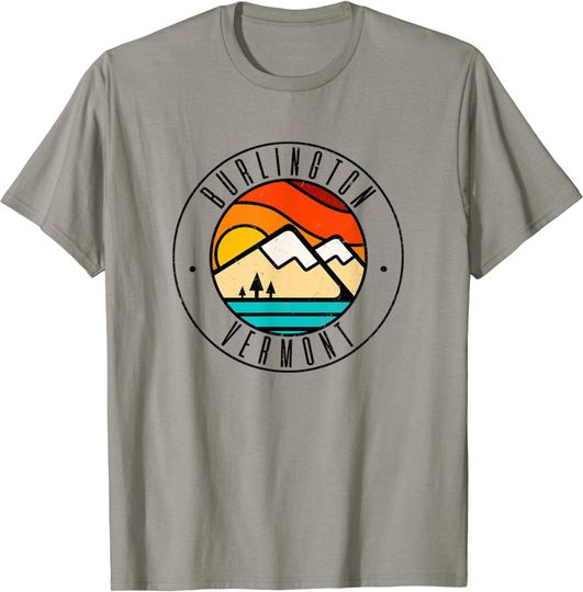 Minimalist Outdoors Burlington Vermont VT T-Shirt