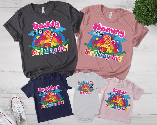 Candy Birthday Shirt,Lollipop Shirt,Candyland Shirt,Candy Family Birthday,Candy Birthday Girl,Candy Birthday theme shirts