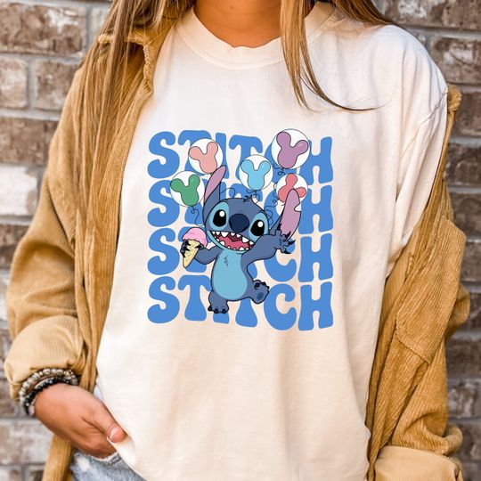Comfort Colors Disney Stitch T Shirt