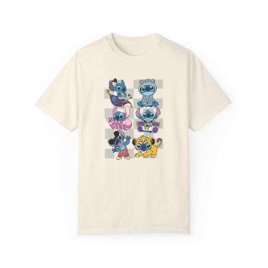 Stitch T-Shirt - Disney Graphic Tee - Disneyland Shirt
