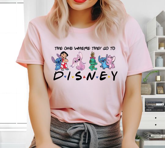 Stitch Shirt - Disney Graphic Tee - Disneyland Shirt