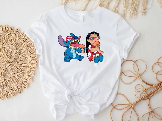 Lilo and Stitch Shirt - Disney Graphic Tee - Disneyland Shirt