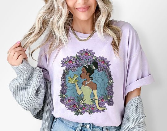 Retro Tiana Princess Shirt, Disney Princess Shirt, Princess and the Frog Shirt