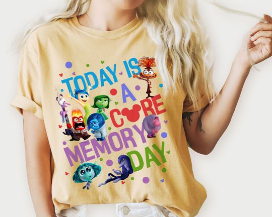 Disney Inside Out 2 Core Memory Day Era Shirt, Disney Family Trip Shirt