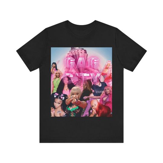 Nicki Minaj Gag City Tour Graphic Tshirt and Merch