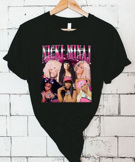 Vintage Nicki Minaj Shirt,Nicki Minaj Tour 2024 Shirt