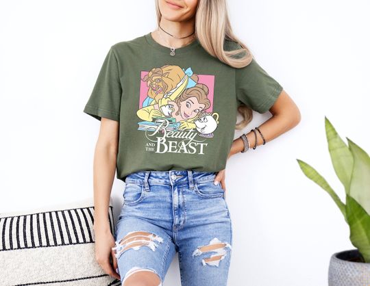Disney Beauty and Beast Shirt, Disney Tale as Old as Time Tees, Custom Disney Belle , Beauty Belle T-shirt, Disney Princess gifts