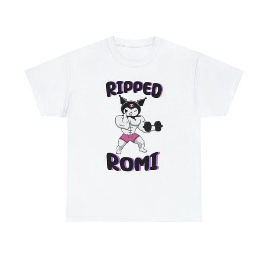 KUROMI Workout Shirt, Funny Shirt, Squat Shirt for Gym, Cute Sanrio Friend Shirt, Trending Now, Gift for Her