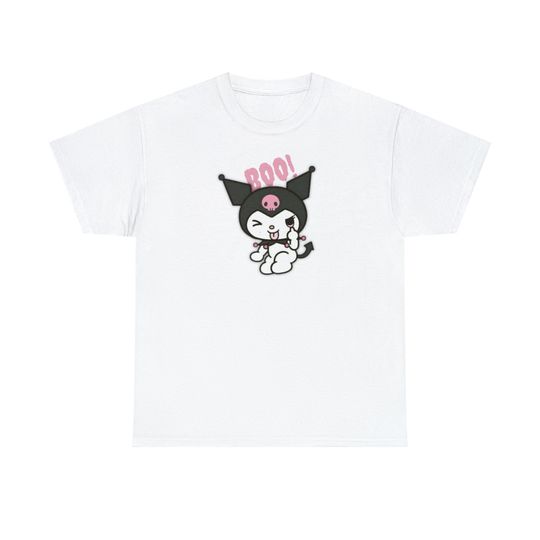 Kuromi Boo T-Shirt, Pretty Sanrio Kuromi Shirt, Kuromi Gift