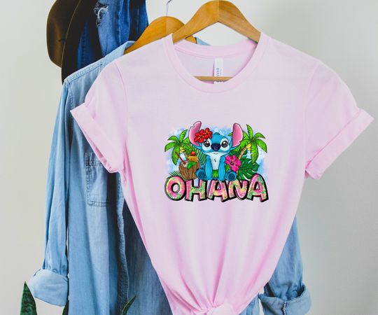 Stitch Ohana Shirt, Ohana Shirt, Disney Shirt, Lilo And Stitch Shirt