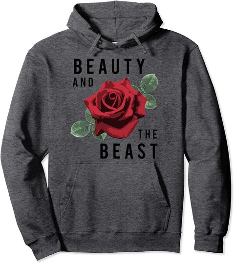 Disney Beauty And The Beast Rose Pullover Hoodie