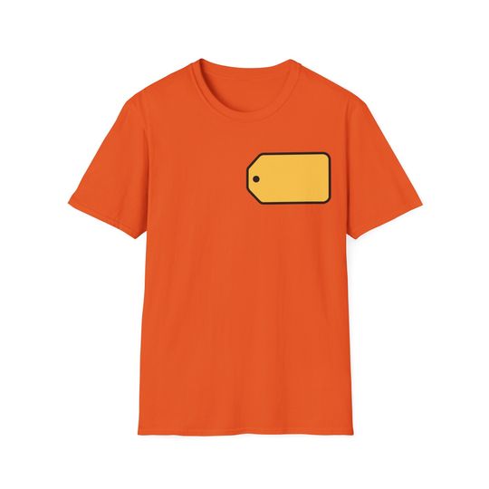 Price is Right Shirt Name Tag - Blank Tag