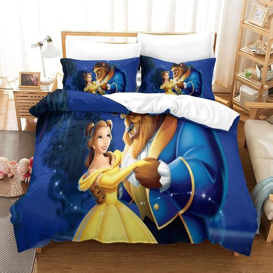 Beauty and The Beast 3D Bedding Set