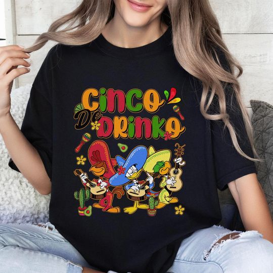Disneyland Happy Cinco De Mayo Shirt | Cinco De Drinko Mexican Fiesta Shirt