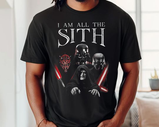 Darth Vader Maul Emperor Kylo Ren All The Sith Shirt, Star Wars Day May The 4th Be With You, Hollywood Studios, Galaxy's Edge