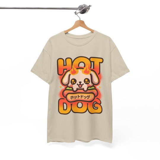 Hot Dog Graphic Tee, I Love dogs-shirt